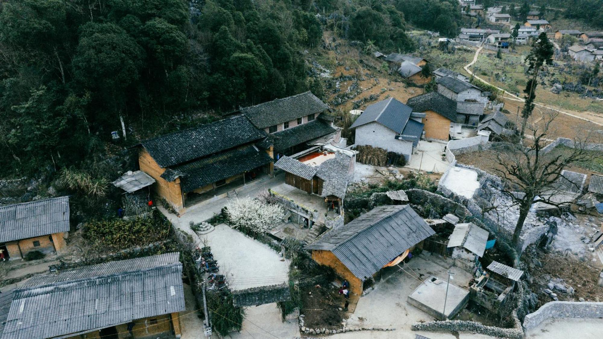 Nhà Cổ Lao Xa Homestay Hmong Dong Van (Ha Giang) Exterior foto
